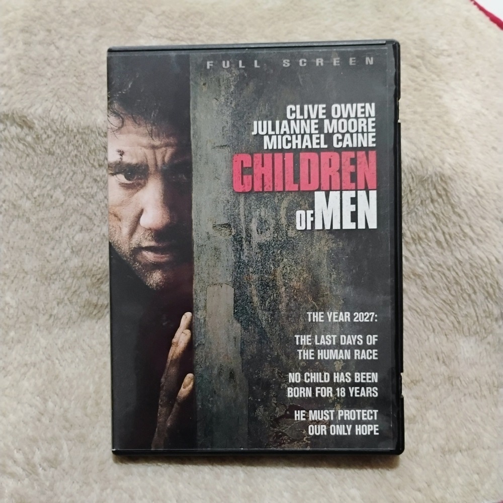Children of Men DVD Clive Owen Julianne Moore Dystopian Sci-Fi Thriller Movie